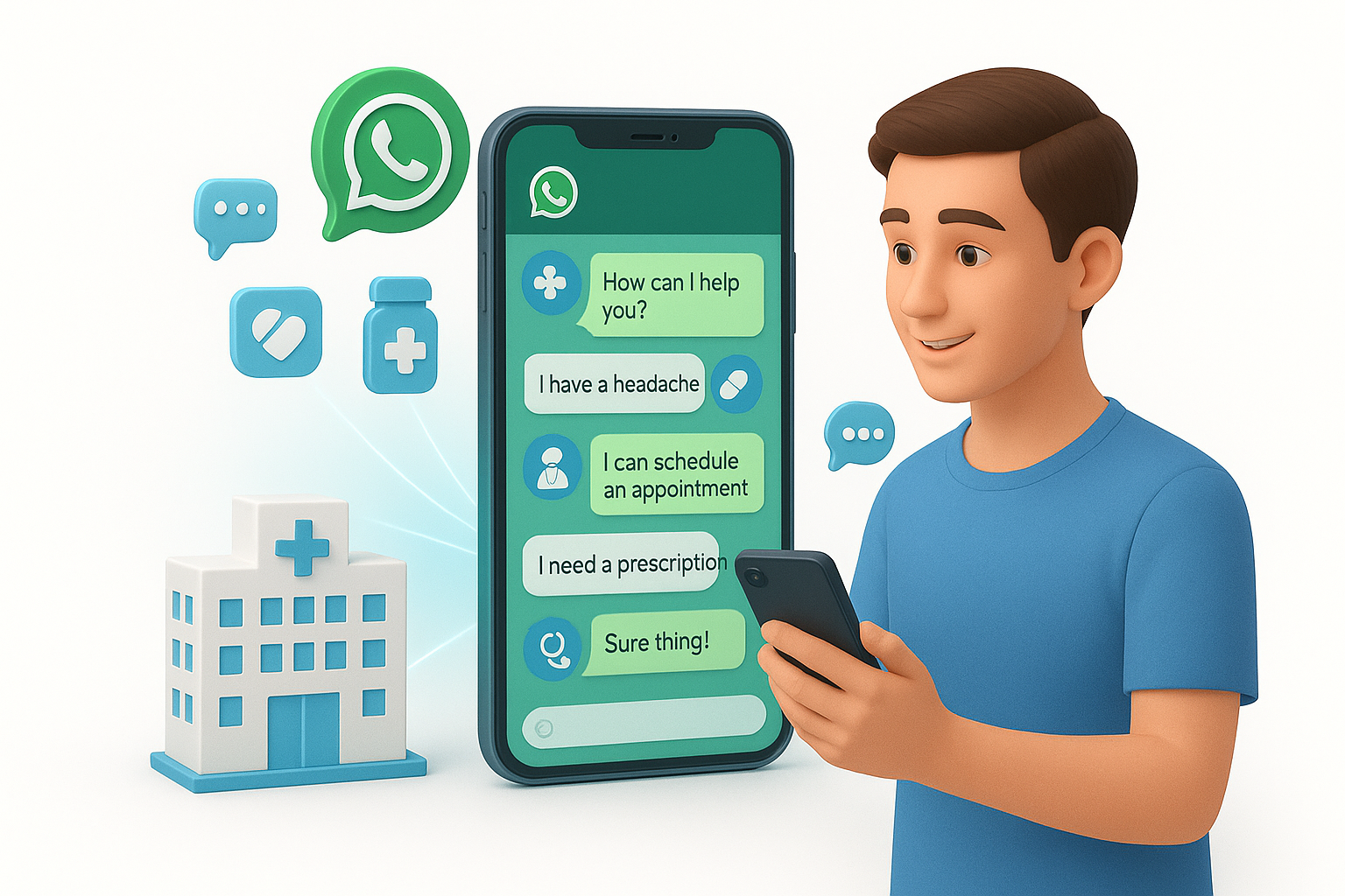 Futuristic Chatbot Interface